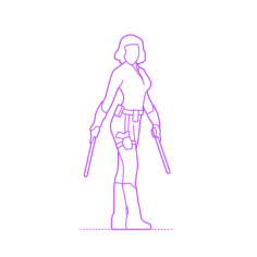 Category Pop Culture Marvel Comics Black Widow Outline Svg File, Free Vectors File